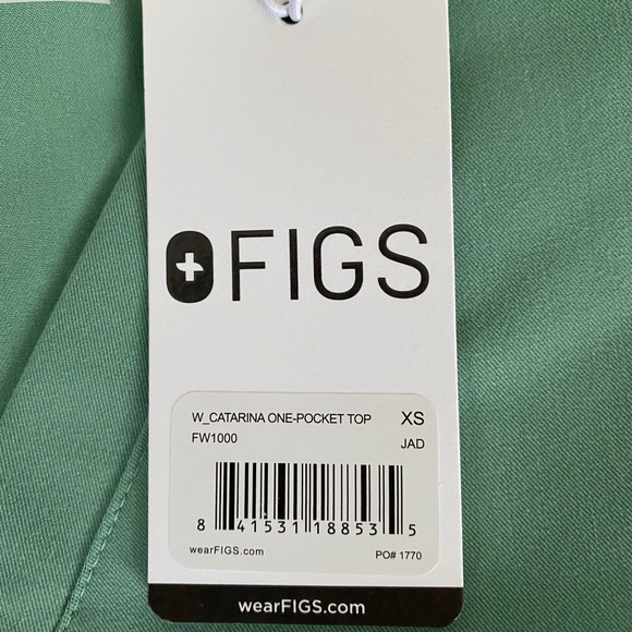 FIGS Jade XS Catarina scrub top - Picture 4 of 5